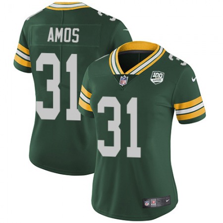 Nike Packers #31 Adrian Amos Green Team Color Women's 100th Season Stitched NFL Vapor Untouchable Limited Jersey