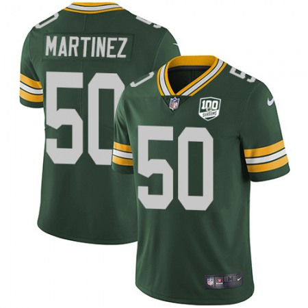 Nike Packers #50 Blake Martinez Green Team Color Youth 100th Season Stitched NFL Vapor Untouchable Limited Jersey