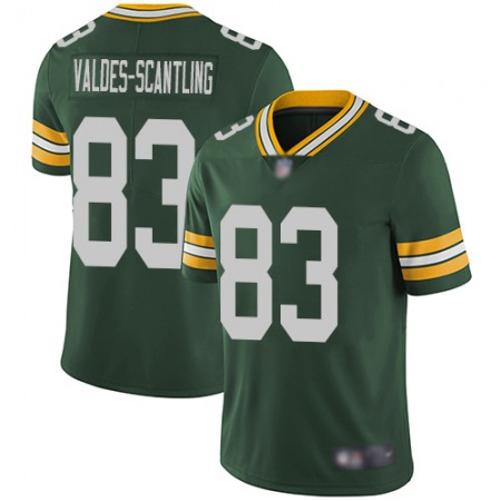 Nike Packers #83 Marquez Valdes-Scantling Green Team Color Youth Stitched NFL Vapor Untouchable Limited Jersey