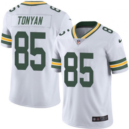 Nike Packers #85 Robert Tonyan White Youth Stitched NFL Vapor Untouchable Limited Jersey