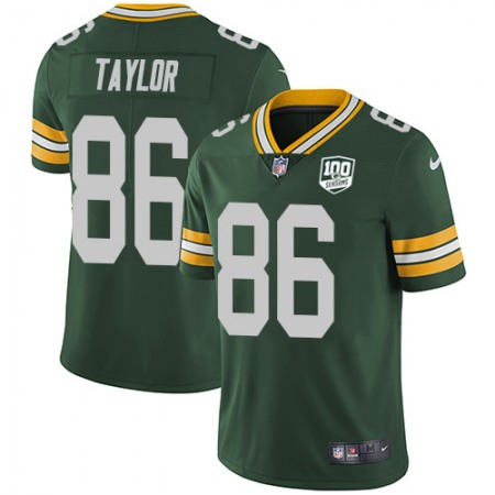 Nike Packers #86 Malik Taylor Green Team Color Youth 100th Season Stitched NFL Vapor Untouchable Limited Jersey