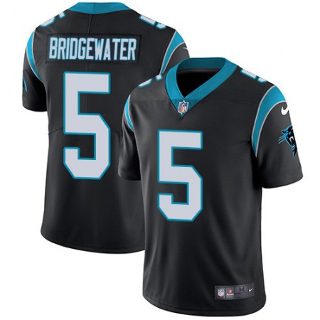 Nike Panthers #5 Teddy Bridgewater Black Team Color Youth Stitched NFL Vapor Untouchable Limited Jersey