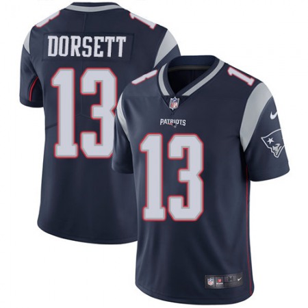 Nike Patriots #13 Phillip Dorsett Navy Blue Team Color Youth Stitched NFL Vapor Untouchable Limited Jersey