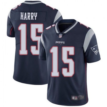 Nike Patriots #15 N'Keal Harry Navy Blue Team Color Youth Stitched NFL Vapor Untouchable Limited Jersey