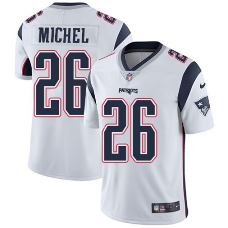 Nike Patriots #26 Sony Michel White Youth Stitched NFL Vapor Untouchable Limited Jersey