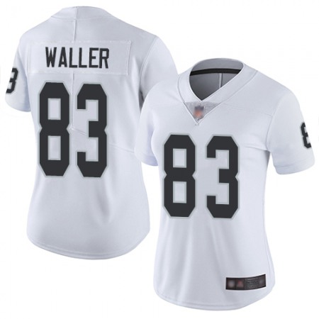 Nike Raiders #83 Darren Waller White Women's Stitched NFL Vapor Untouchable Limited Jersey