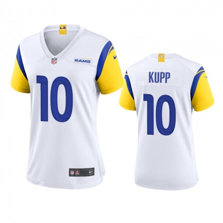 Los Angeles Rams #10 Cooper Kupp Women's Nike Alternate Game NFL Jersey - White