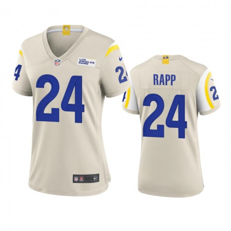 Los Angeles Rams #24 Taylor Rapp Women's Nike Game NFL Jersey - Bone