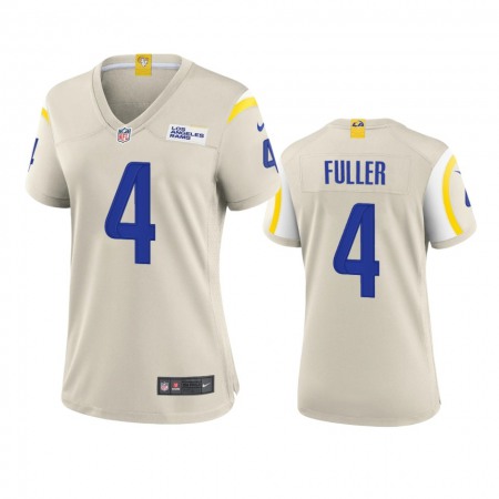 Los Angeles Rams #4 Jordan Fuller Women's Nike Game NFL Jersey - Bone