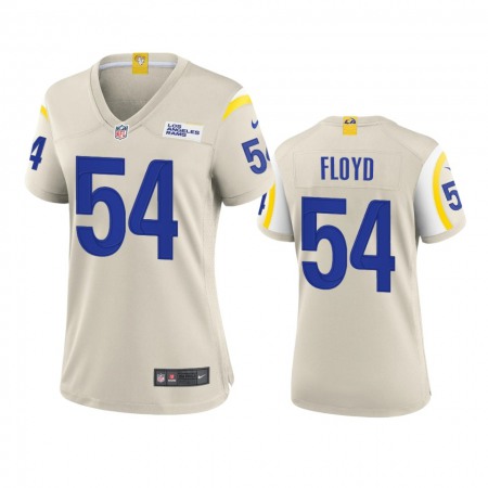 Los Angeles Rams #54 Leonard Floyd Women's Nike Game NFL Jersey - Bone