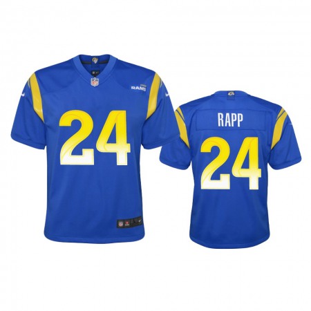 Los Angeles Rams #24 Taylor Rapp Youth Nike Game NFL Jersey - Royal