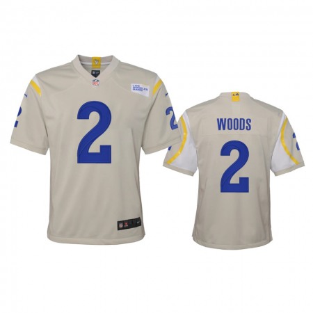 Los Angeles Rams #2 Robert Woods Youth Nike Game NFL Jersey - Bone