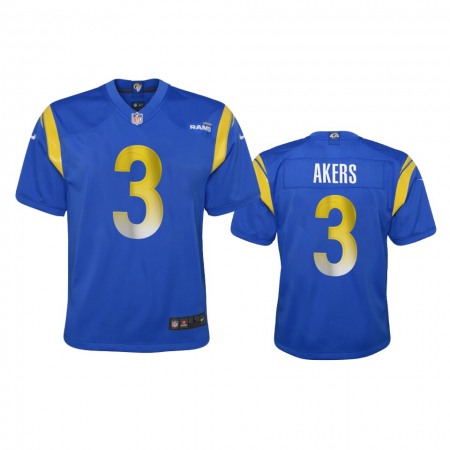 Los Angeles Rams #3 Cam Akers Youth Nike Game NFL Jersey - Royal