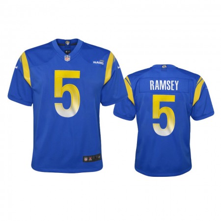 Los Angeles Rams #5 Jalen Ramsey Youth Nike Game NFL Jersey - Royal