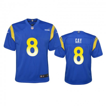 Los Angeles Rams #8 Matt Gay Youth Nike Game NFL Jersey - Royal