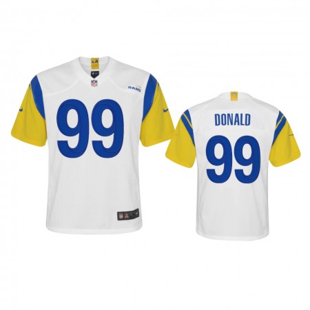 Los Angeles Rams #99 Aaron Donald Youth Nike Alternate Game NFL Jersey - White