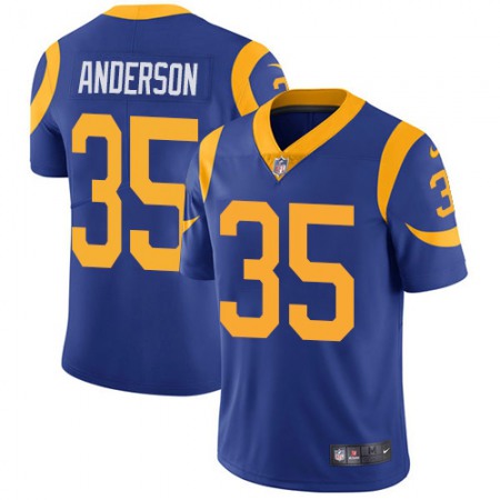 Nike Rams #35 C.J. Anderson Royal Blue Alternate Youth Stitched NFL Vapor Untouchable Limited Jersey