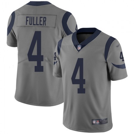 Nike Rams #4 Jordan Fuller Gray Youth Stitched NFL Limited Inverted Legend Jersey