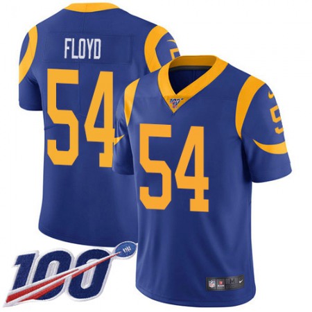 Nike Rams #54 Leonard Floyd Royal Blue Alternate Youth Stitched NFL 100th Season Vapor Untouchable Limited Jersey