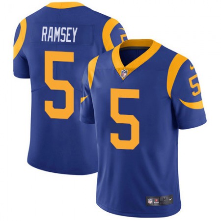 Nike Rams #5 Jalen Ramsey Royal Blue Alternate Youth Stitched NFL Vapor Untouchable Limited Jersey