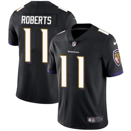 Nike Ravens #11 Seth Roberts Black Alternate Youth Stitched NFL Vapor Untouchable Limited Jersey