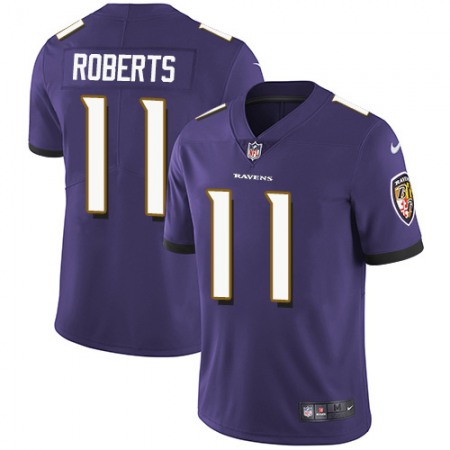 Nike Ravens #11 Seth Roberts Purple Team Color Youth Stitched NFL Vapor Untouchable Limited Jersey