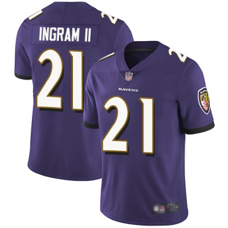 Nike Ravens #21 Mark Ingram II Purple Team Color Youth Stitched NFL Vapor Untouchable Limited Jersey