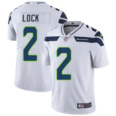 Nike Seahawks #2 Drew Lock White Youth Stitched NFL Vapor Untouchable Limited Jersey