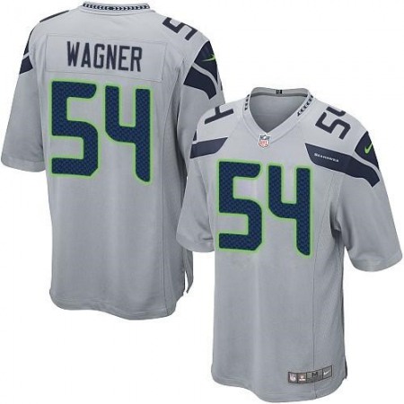 Nike Seahawks #54 Bobby Wagner Grey Alternate Youth Stitched NFL Elite Jersey