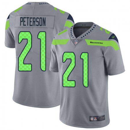 Nike Seahawks #21 Adrian Peterson Gray Men's Stitched NFL Limited Inverted Legend Jersey