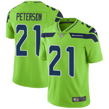 Nike Seahawks #21 Adrian Peterson Green Men's Stitched NFL Limited Rush Jersey