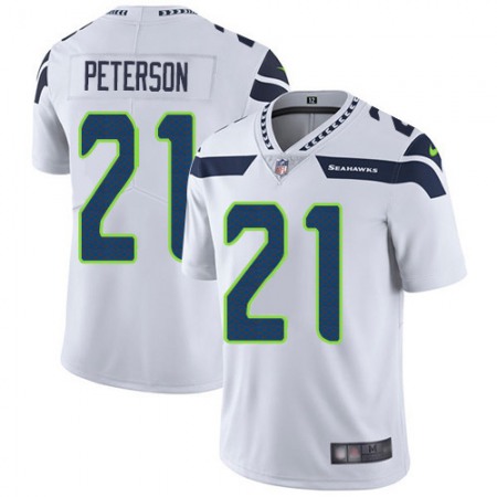 Nike Seahawks #21 Adrian Peterson White Men's Stitched NFL Vapor Untouchable Limited Jersey