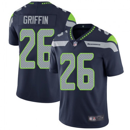 Nike Seahawks #26 Shaquem Griffin Steel Blue Team Color Men's Stitched NFL Vapor Untouchable Limited Jersey