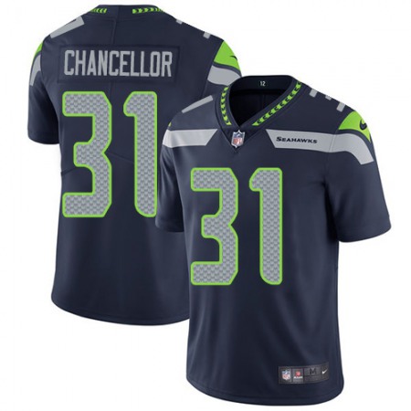 Nike Seahawks #31 Kam Chancellor Steel Blue Team Color Men's Stitched NFL Vapor Untouchable Limited Jersey