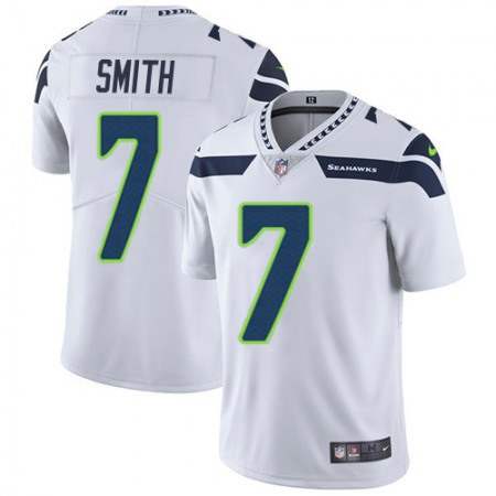 Nike Seahawks #7 Geno Smith White Men's Stitched NFL Vapor Untouchable Limited Jersey