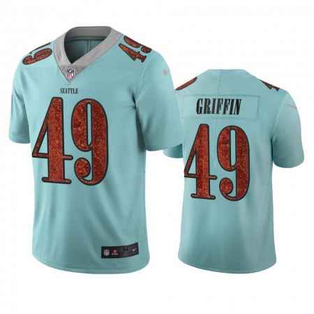 Seattle Seahawks #49 Shaquem Griffin Light Blue Vapor Limited City Edition NFL Jersey