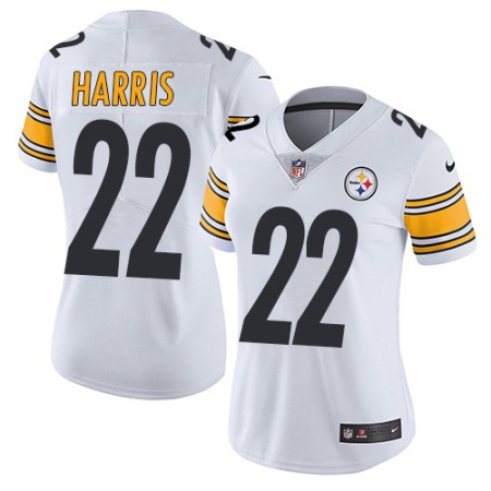 Nike Steelers #22 Najee Harris White Women's Stitched NFL Vapor Untouchable Limited Jersey