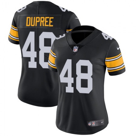Nike Steelers #48 Bud Dupree Black Alternate Women's Stitched NFL Vapor Untouchable Limited Jersey