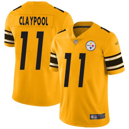 Nike Steelers #11 Chase Claypool Gold Youth Stitched NFL Limited Inverted Legend Jersey