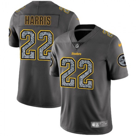 Nike Steelers #22 Najee Harris Gray Static Youth Stitched NFL Vapor Untouchable Limited Jersey