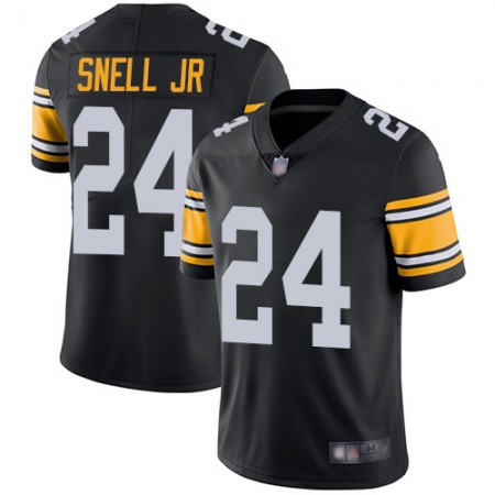 Nike Steelers #24 Benny Snell Jr. Black Alternate Youth Stitched NFL Vapor Untouchable Limited Jersey