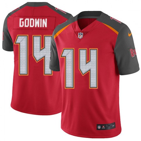 Nike Buccaneers #14 Chris Godwin Red Team Color Men's Stitched NFL Vapor Untouchable Limited Jersey