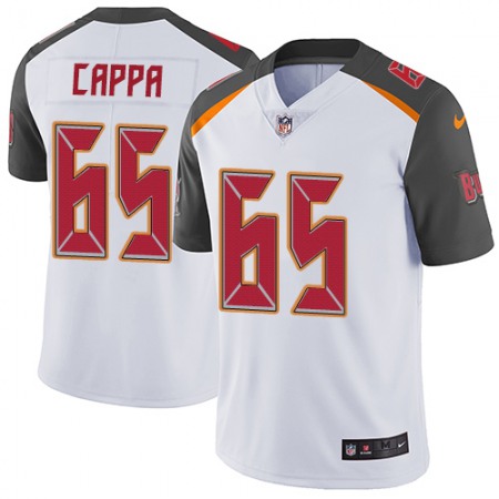 Nike Buccaneers #65 Alex Cappa White Men's Stitched NFL Vapor Untouchable Limited Jersey