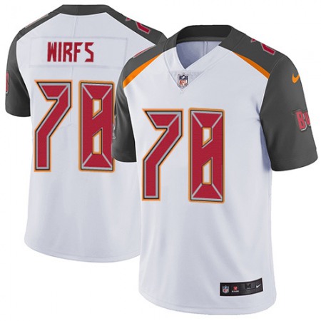 Nike Buccaneers #78 Tristan Wirfs White Men's Stitched NFL Vapor Untouchable Limited Jersey