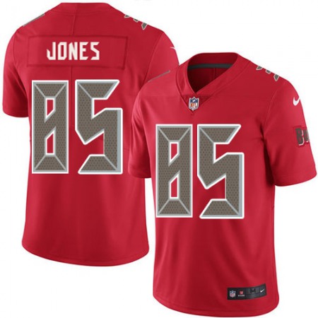 Nike Buccaneers #85 Julio Jones Red Men's Stitched NFL Limited Rush Jersey