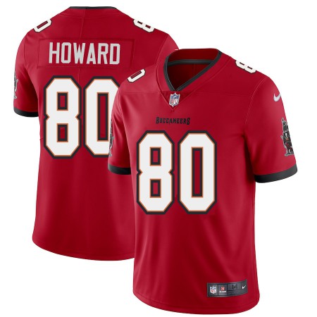 Tampa Bay Buccaneers #80 O.J. Howard Men's Nike Red Vapor Limited Jersey