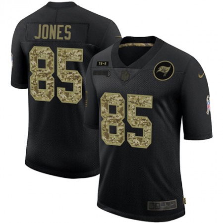 Tampa Bay Buccaneers #85 Julio Jones Men's Nike 2020 Salute To Service Camo Limited NFL Jersey Black