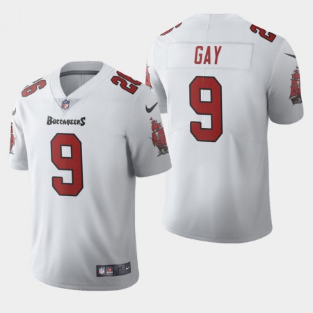 Tampa Bay Buccaneers #9 Matt Gay White Men's Nike 2020 Vapor Limited NFL Jersey