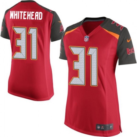 Nike Buccaneers #31 Jordan Whitehead Red Team Color Women's Stitched NFL New Elite Jersey