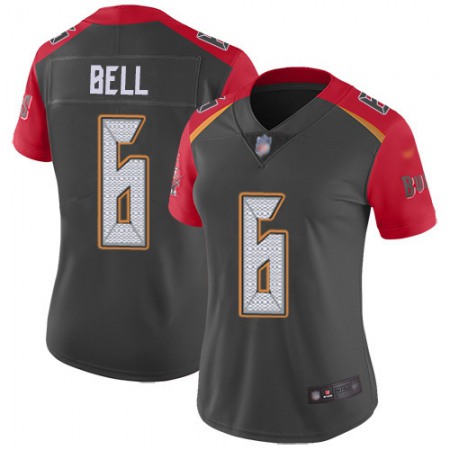 Nike Buccaneers #6 Le'Veon Bell Gray Women's Stitched NFL Limited Inverted Legend Jersey